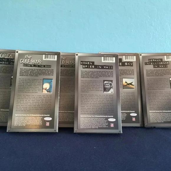 SWORN TO SECRECY Secrets of War 6 VHS Tapes TIME LIFE VIDEO - Picture 2 of 4